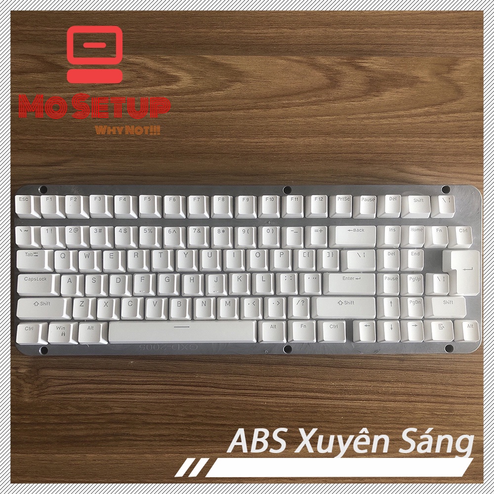 Bộ nút bàn phím cơ xuyên led - Keycap xuyên led dành cho bộ 61,68,75,81,84,87 phím
