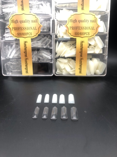Móng hsm loại mới hộp lẻ sz số 5.6.7.8.9 hộp 500 pcs
