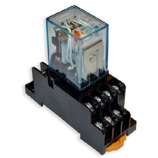 [Omron] Rơle trung gian 14 chân 220V + kèm đế