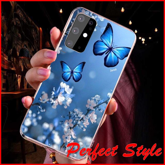 Ôp lưng silicon in uv bướm xinh Vivo Y21 Y21s V15 V15s Y17 Y20 Y20i Y20s V20 V21 Y55 Y72 5g Y53S 5g