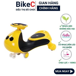Xe lắc cho bé có nhạc Bikec, bánh phát sáng mẫu 2021