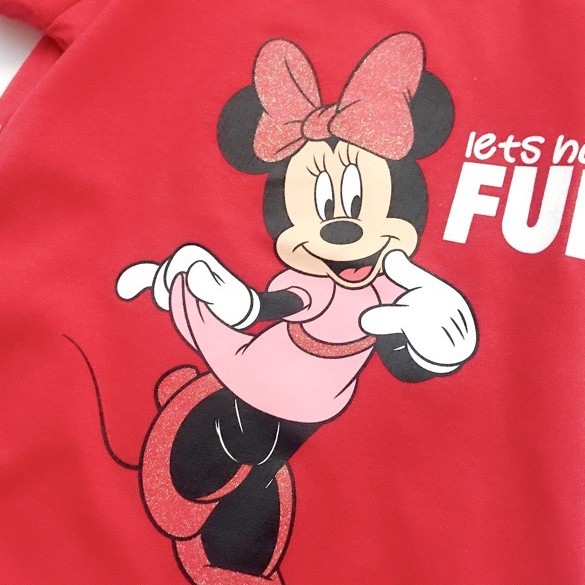 Áo phông disney Minnie dư xịn cho bé gái 2-5Y