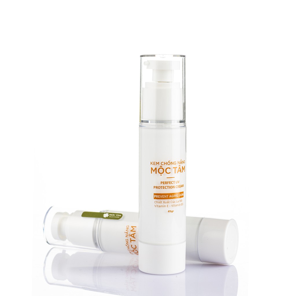Kem Chống Nắng Mộc Tâm SPF50 - 45g Ngăn Chặn Tia UV, Dưỡng Ẩm, Ngừa Lão Hóa (Mộc Tâm Nature) | BigBuy360 - bigbuy360.vn
