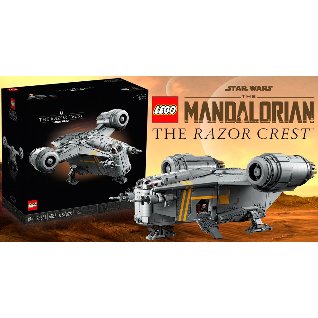 75331 LEGO UCS Star Wars  The Razor Crest CHIẾN HẠM RAZOR 0937BRICKS