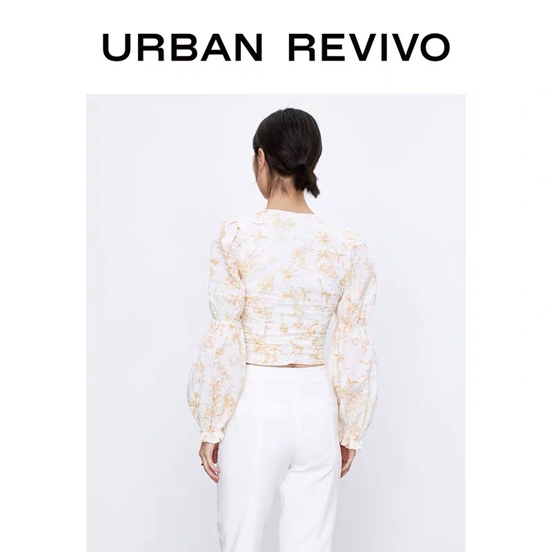 Áo hoa vàng Urban Revivo