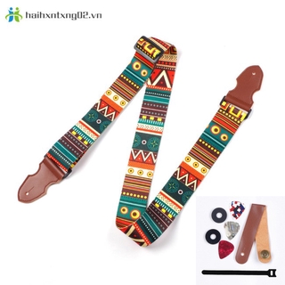 Dây đeo đàn guitar họa tiết thổ cẩm