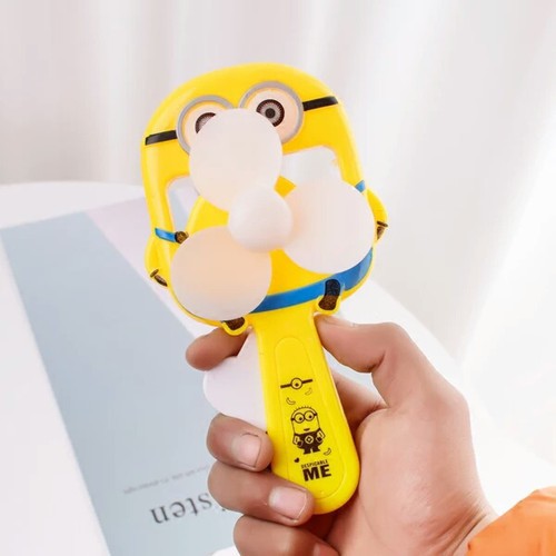 Quạt Bóp Cầm Tay Mini Tiện Dụng Không Dùng Pin Hình Minion