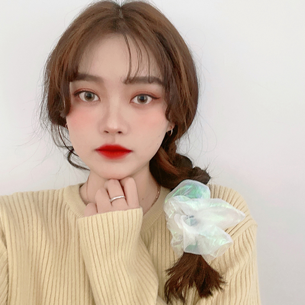 Dây Buộc Tóc Co Dãn Dạng Lưới Cho Nữ