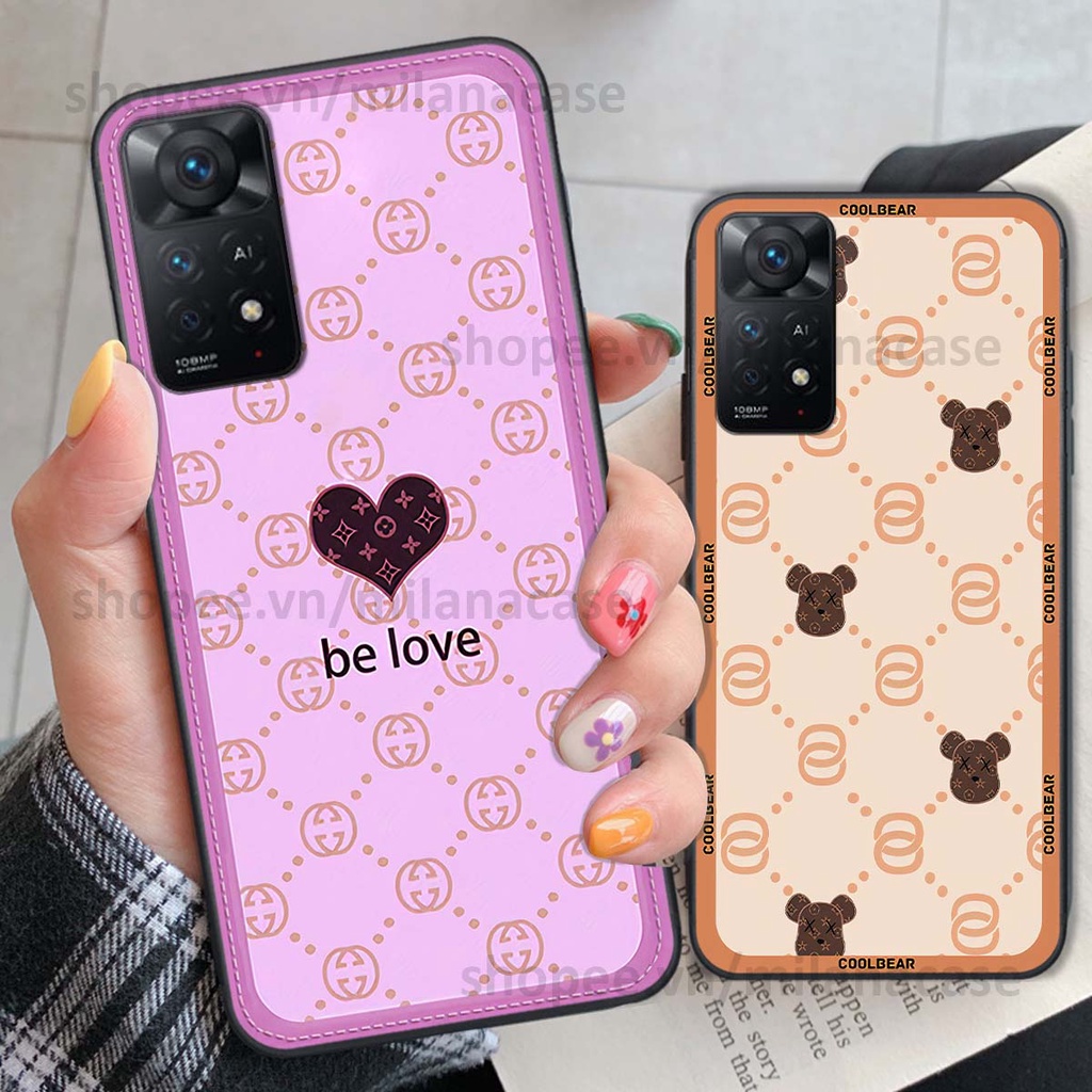 Ốp Xiaomi Redmi Note 11 4G / Note 11S / Note 11 Pro 5G hình trái tim be love tình yêu siêu đẹp, cá tính, thời trang