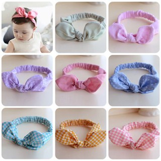 Turban siêu dễ thương băng đô tai thỏ cute cho bé gái [Có ảnh thật]