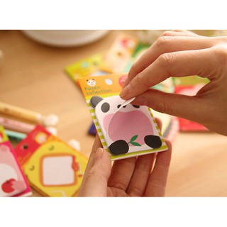 Giấy note hoạ tiết động vật dễ thương