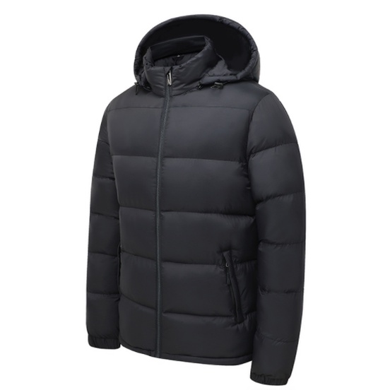 Áo phao nam siêu nhẹ chống thấm nước - Áo khoác nam phao siêu ấm chống nước cao cấp Quảng Châu siêu đẹp hàng hiệu có mũ