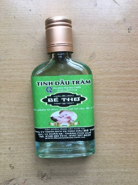 TINH DẦU TRÀM BÉ THƠ MÀU XANH CHAI 50 VÀ 100ML