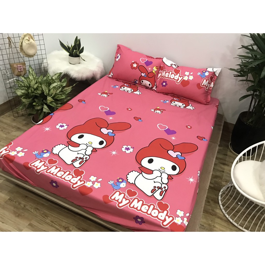 Ga Chống Thấm Cotton Hàn QuốcThỏ Mũ Đỏ CTT17