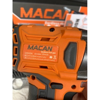 máy rút đinh rive chạy pin maccan
