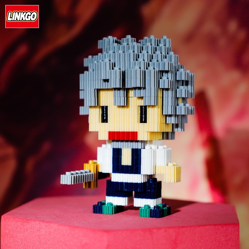 Lego Thanh Gươm Diệt Quỷ Kimetsu no Yaiba, Đồ Chơi Lắp Ráp Kiếm Katana Và Mô Hình Nhân Vật 3D Chibi Cho Bé