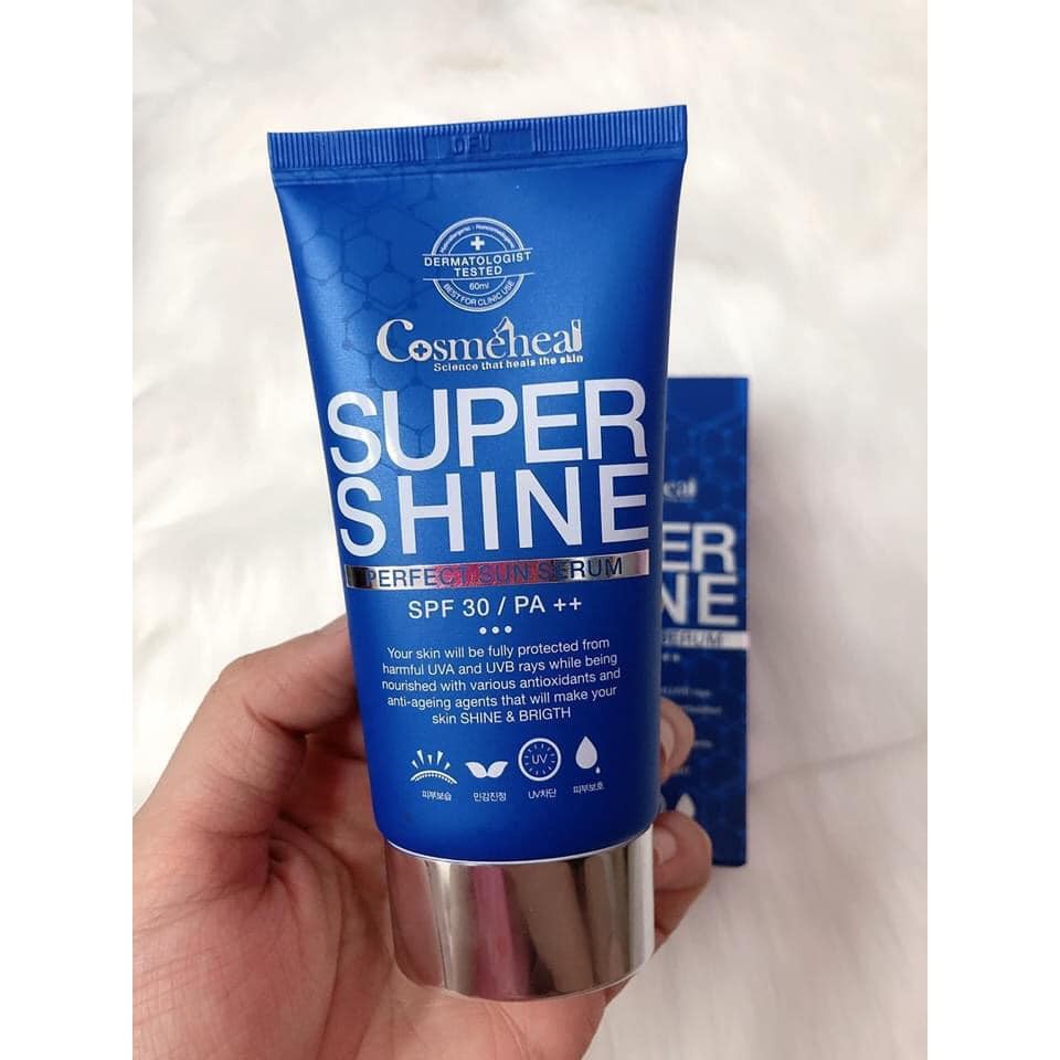Kem tế bào gốc chống nắng Cosmeheal SuperShine Perfect Sun Hàn Quốc