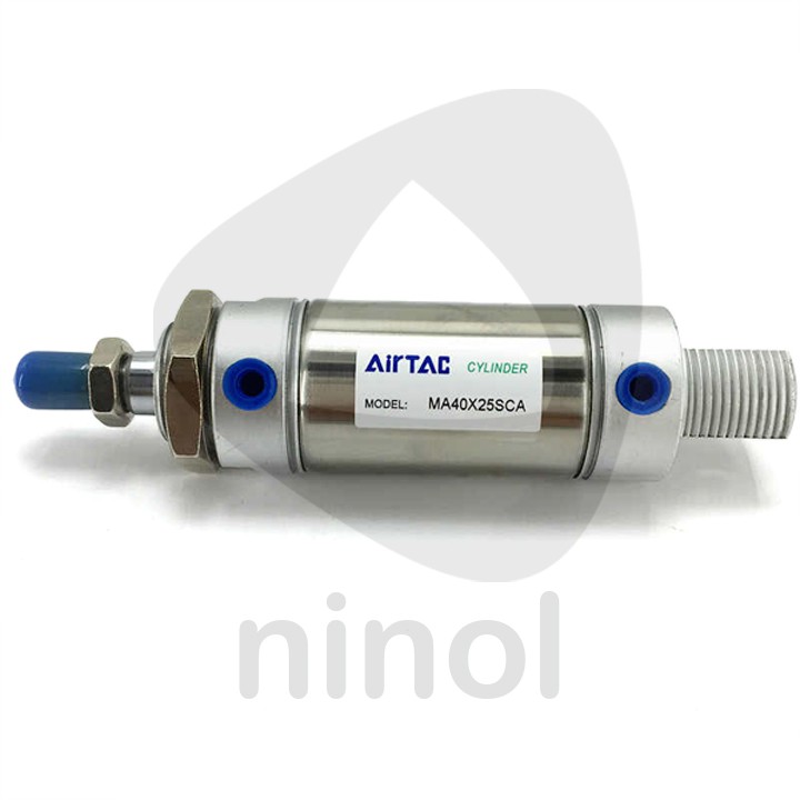 Xi lanh tròn inox Airtac MA chính hãng đường kính 40