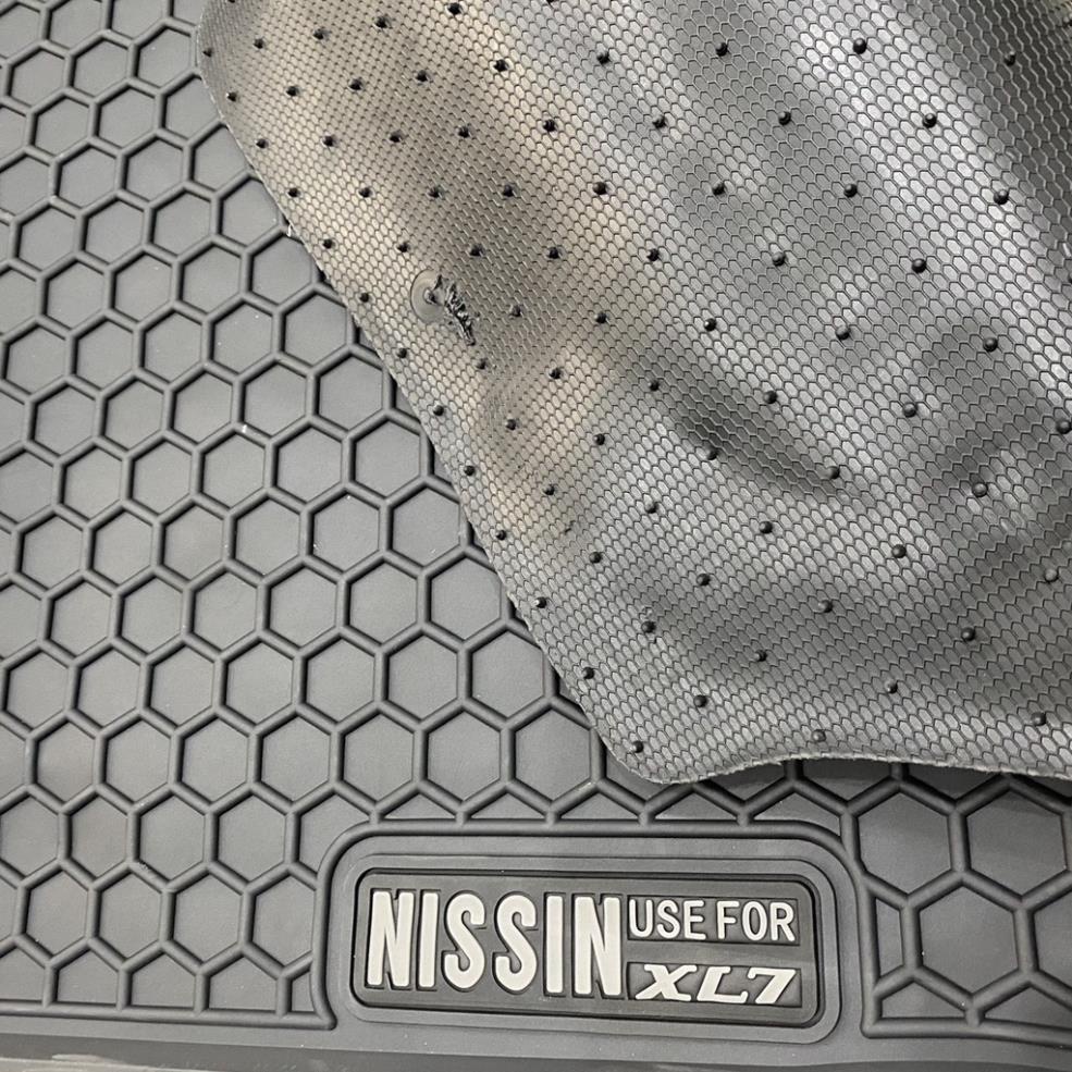 Thảm Lót Sàn Cao Su Xe Suzuki XL7, XL-7 2019 2020 2021 2022 Màu đen Hàng Cao Su Đúc Ko Mùi