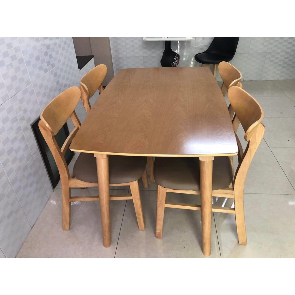 [FREE SHIP NT HCM] - Bộ bàn ghế ăn Mango 4 ghế | BigBuy360 - bigbuy360.vn