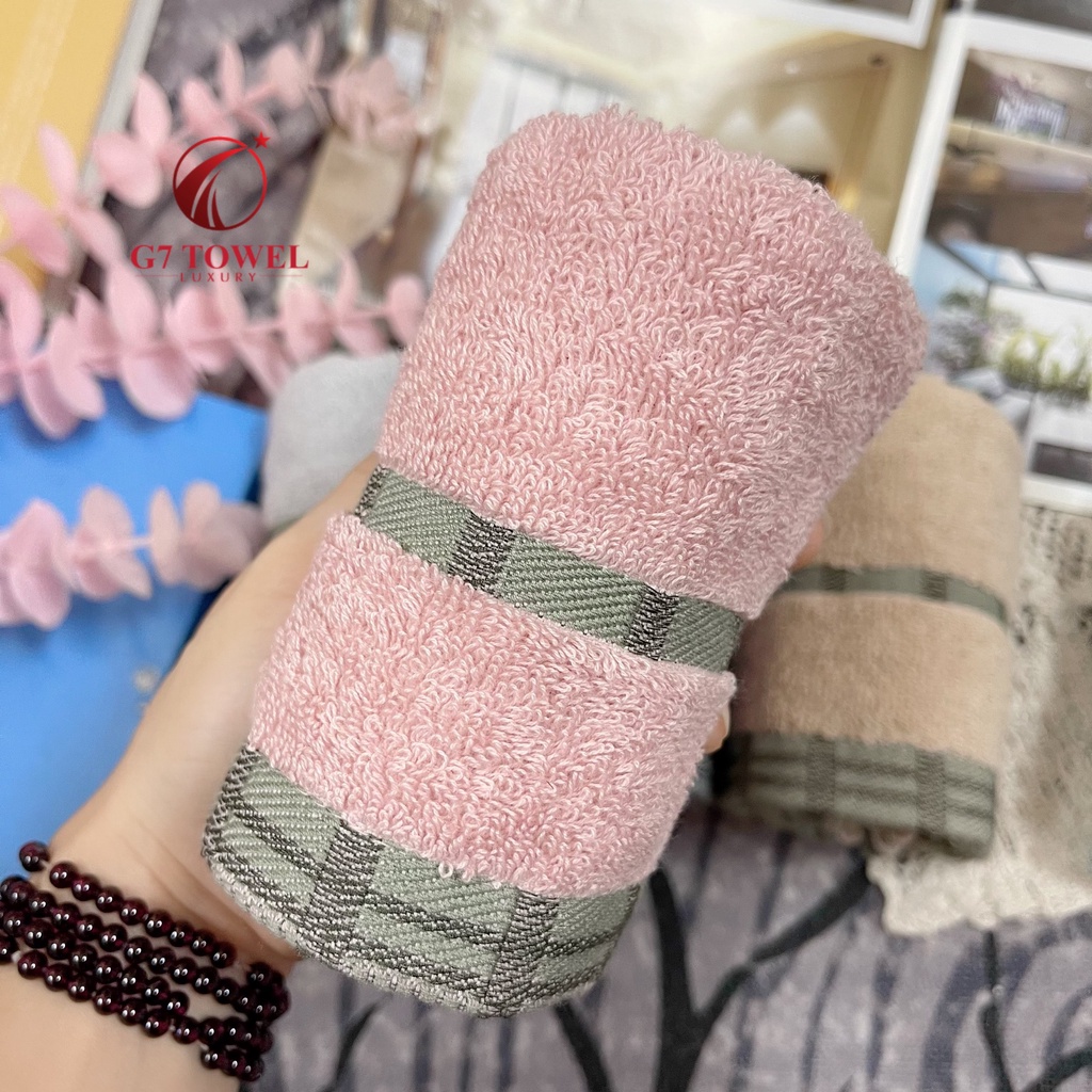 Khăn Mặt Cao Cấp 100% Cotton Towel - Hàng Loại 1