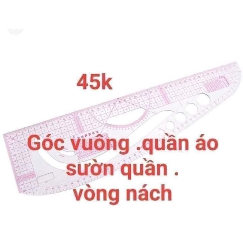 bộ thước dẻo 6 món