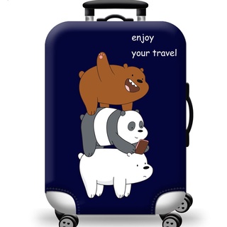 Túi bọc bảo vệ vali - Áo vỏ bọc vali - Trùm vali - Gấu, Doremon, Captain, Tem Thư, Họa Tiết Khác