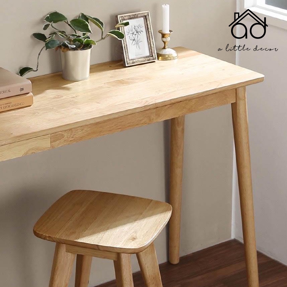 Bàn Làm Việc Đơn Giản A Little Decor - Bàn Làm Việc, Bàn Học Tập, Bàn Văn Phòng Chất Liệu Gỗ Tự Nhiên 100% Siêu Đẹp