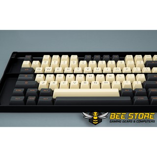 Keycap AKKO Carbon Retro (PBT DoubleShot, ASA profile, 158 nút)