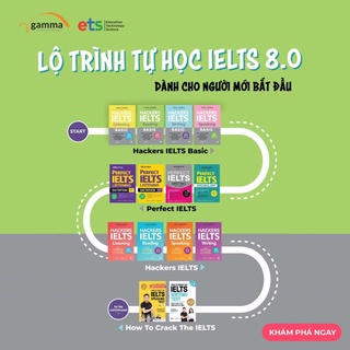 Sách Combo Hackers IELTS (4 cuốn) - BẢN QUYỀN