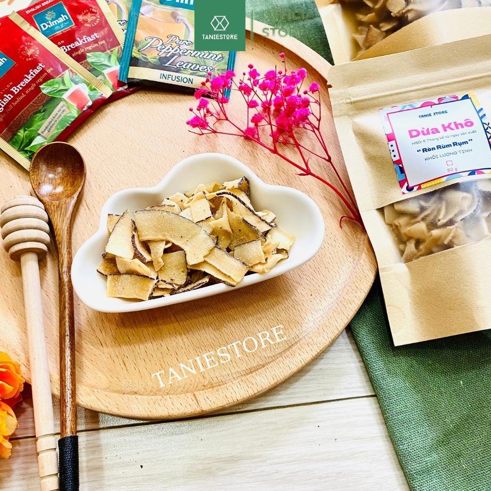 Dừa khô sấy giòn cao cấp ăn vặt đặc sản Bến Tre bổ dưỡng thơm ngon tốt cho sức khỏe