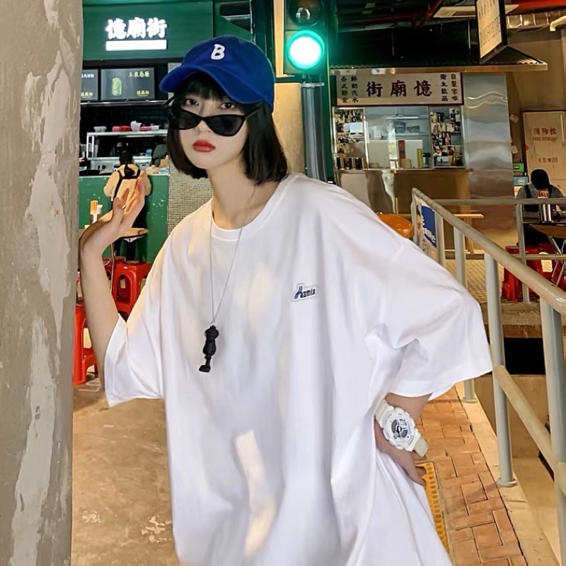 Áo thun Unisex form rộng tay lỡ, Áo phông nam nữ cotton thấm hút, dày dặn mềm mịn họa tiết MIX