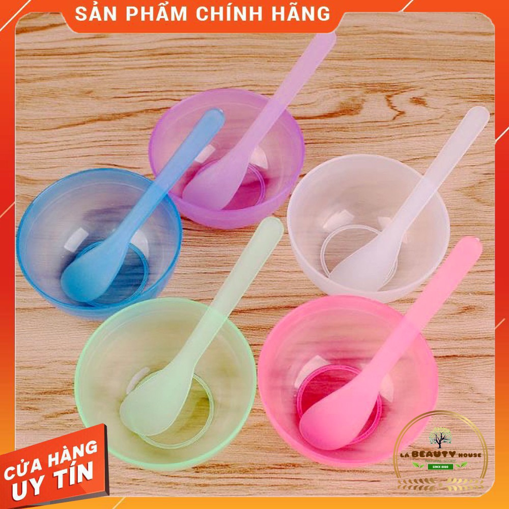 [GIÁ SỈ] COMBO Bát + Que Nhựa Trộn Mặt Nạ Dùng Trong Spa, Y Tế, Chăm Sóc Da Đắp Mask Tại Nhà Siêu Tiện Dụng