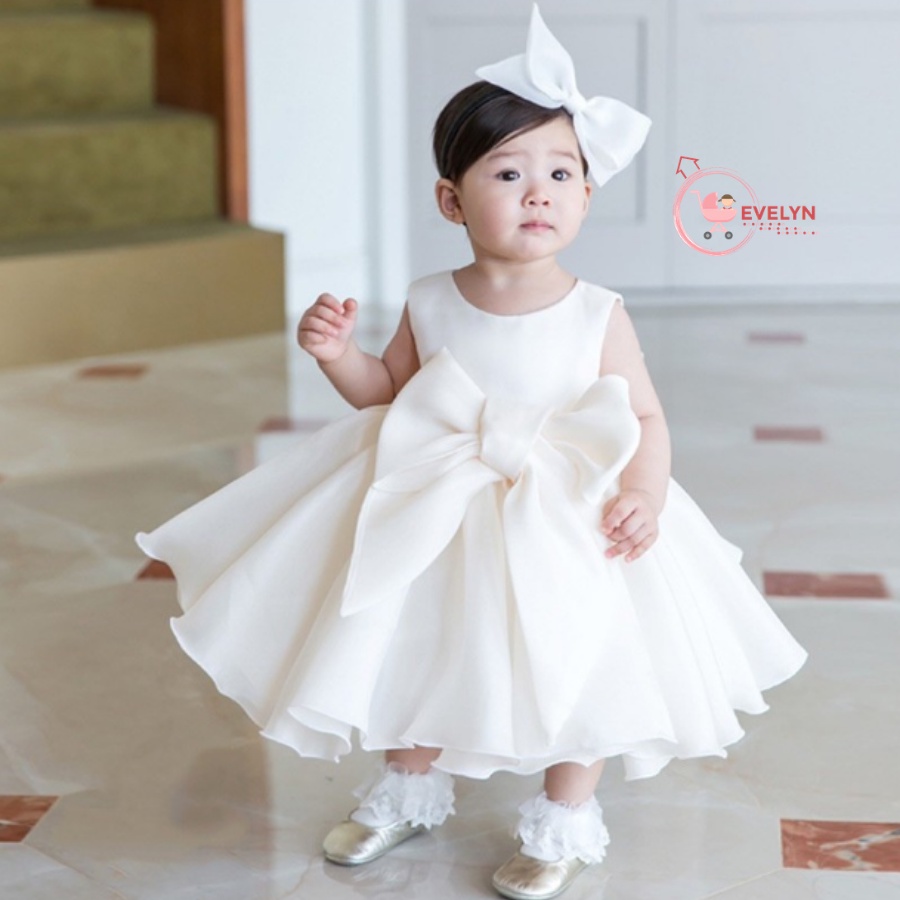 Đầm công chúa cho bé gái cao cấp màu hồng đính pha lê dễ thương EVE đủ size ( ảnh thật ở cuối )