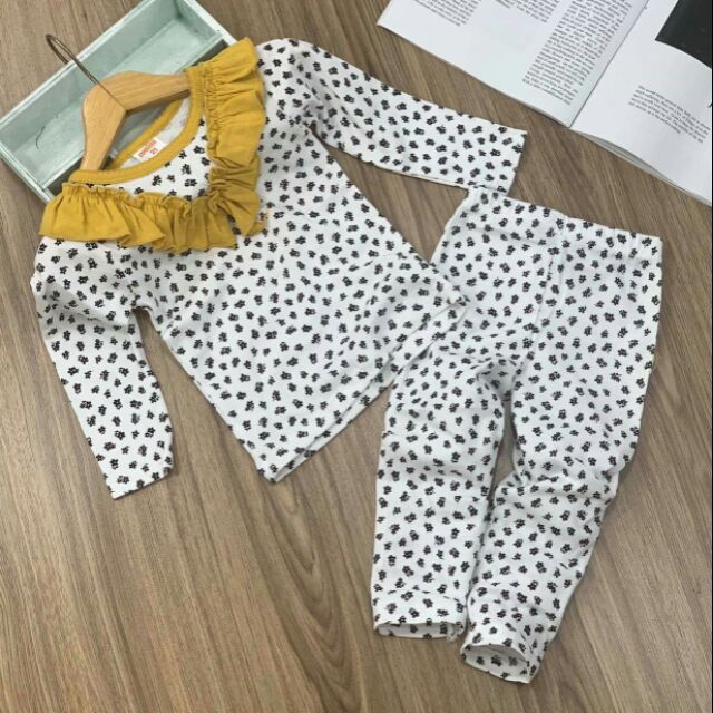 Combo 9 bộ cotton dành cho bé gái