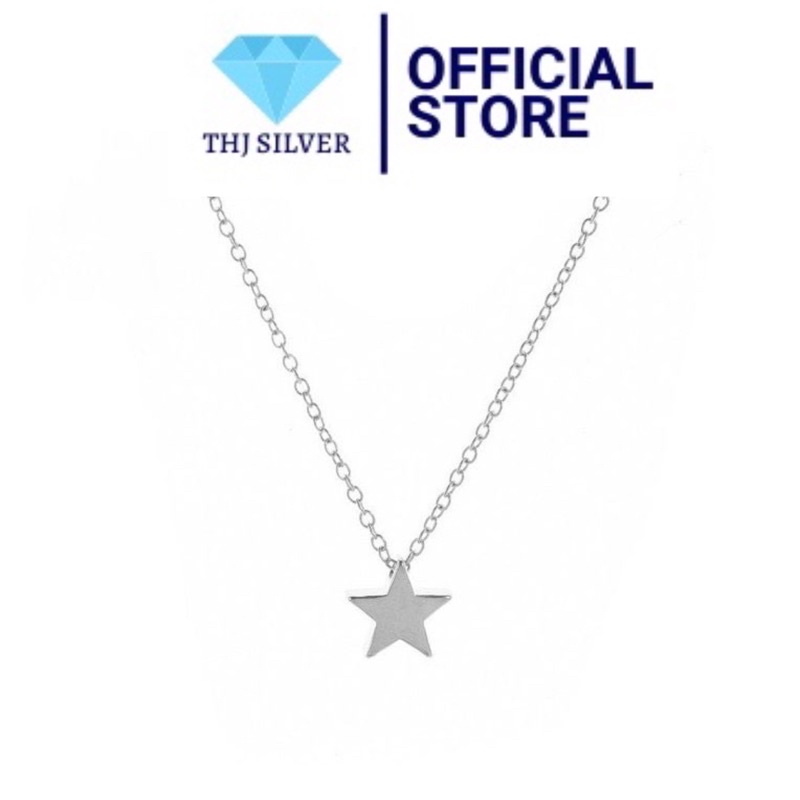 Dây chuyền nữ ngôi sao phồng sáng đẹp , xinh xắn - THJ SLIVER