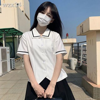 Áo sơ mi jk mới nữ sinh ngắn tay Đồng phục tất cả phù hợp với trường học Nhật Bản cung cấp