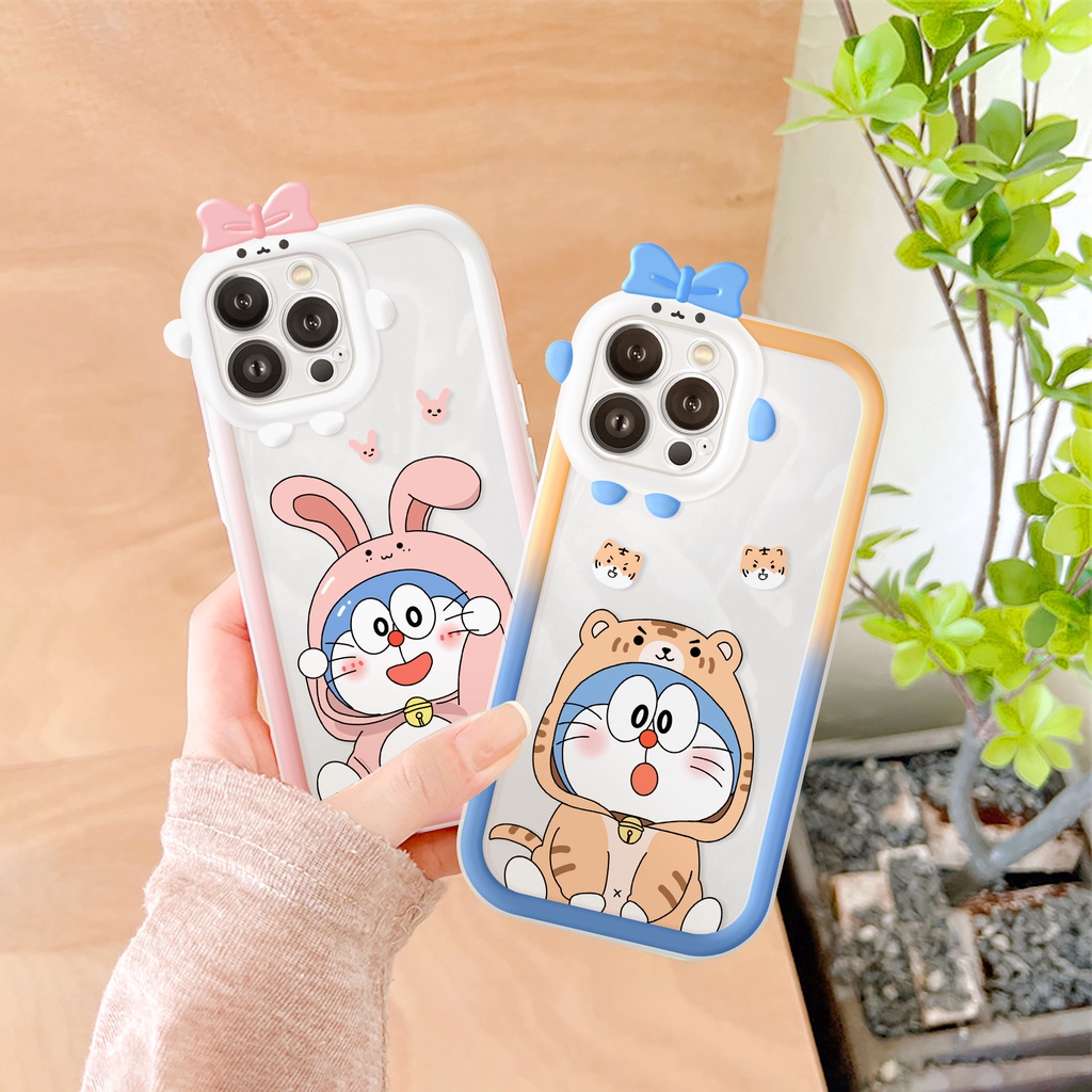 Ốp lưng iphone camera nơ gấu Dorebaby 6/6plus/6s/6splus/7/7plus/8/8plus/x/xs/11/12/13/14/pro/max/promax/plus/shin/case