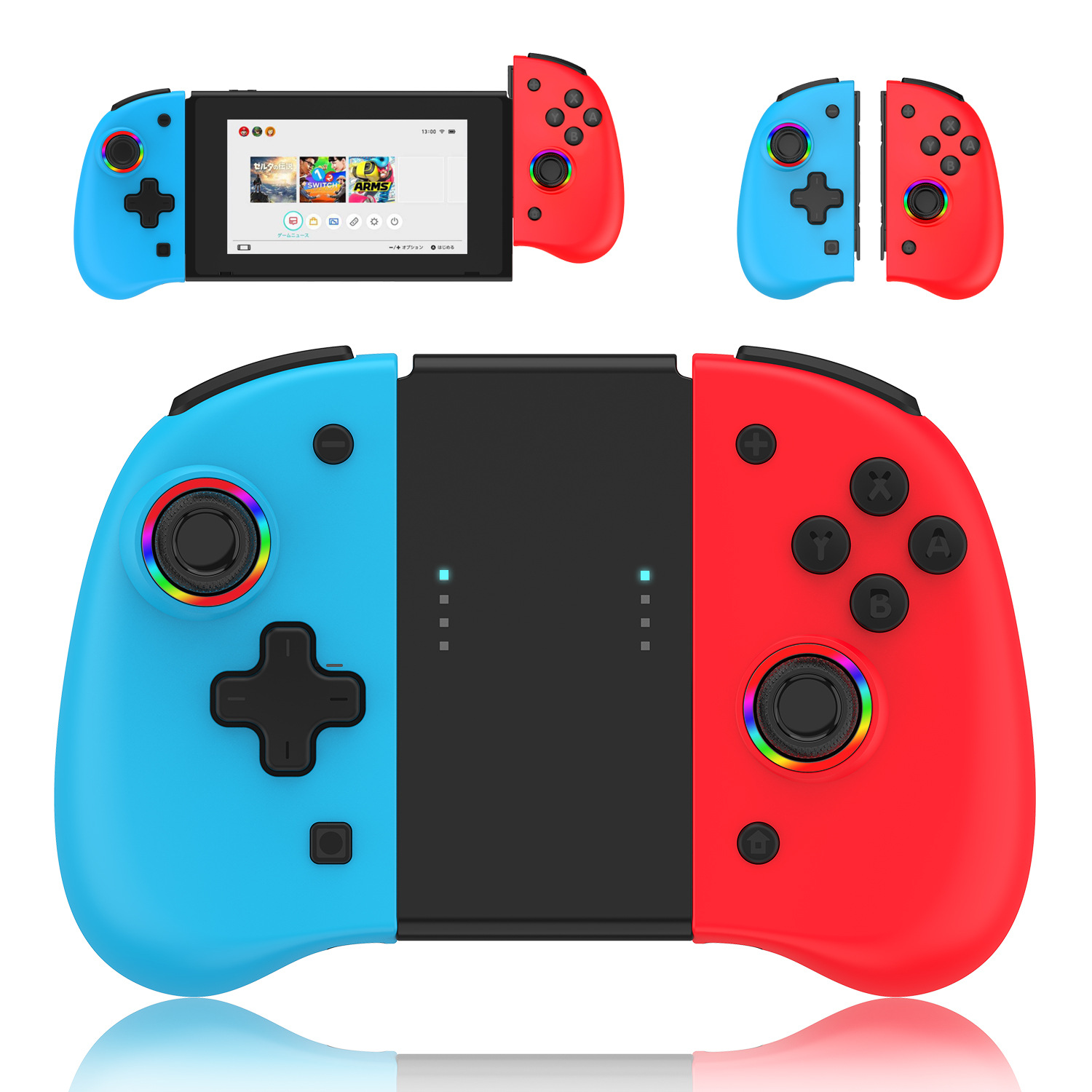 Factory new Switch left and right handle joycon wireless game Bluetooth NS body sense gamepad wake up 37 MASHANG