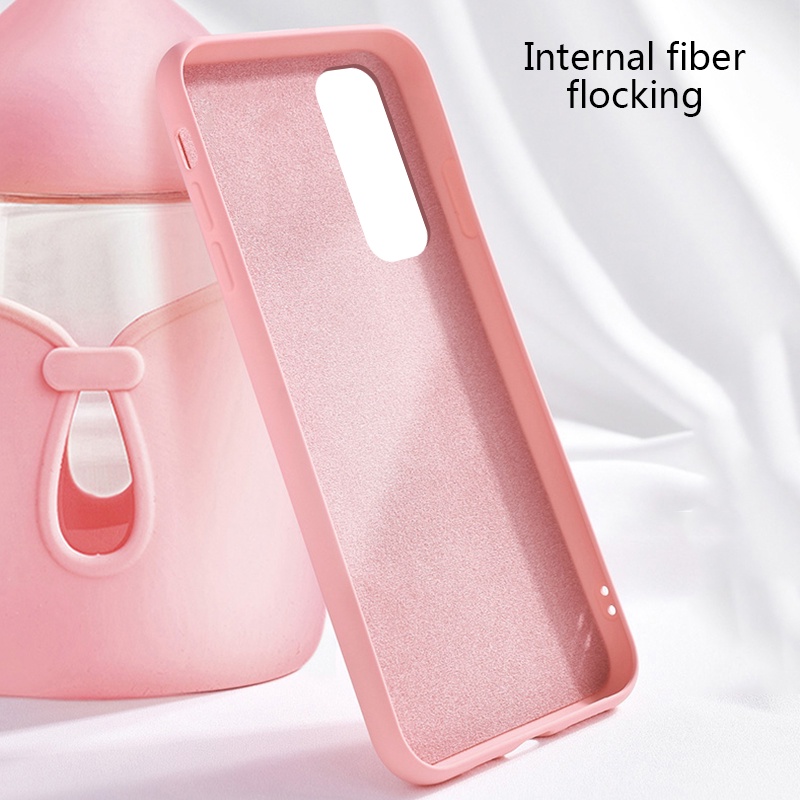 Ốp điện thoại silicone dẻo màu kẹo ngọt trơn thời trang cho OPPO RENO 4 4 PRO