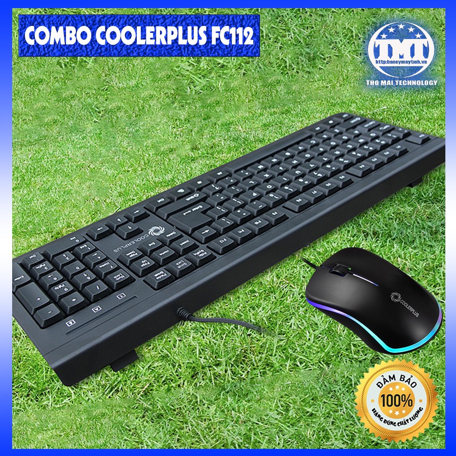 Combo bàn phím + Chuột Coolerplus FC112 - Hàng chính hãng