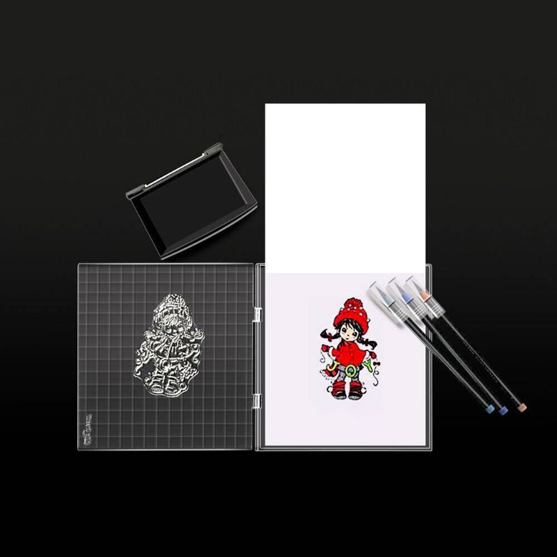 Con Dấu Acrylic Trong Suốt Dùng Trang Trí Sổ Tay DIY