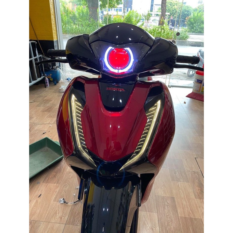 Pát đèn cnc bắt bi cầu SH 2017-2019