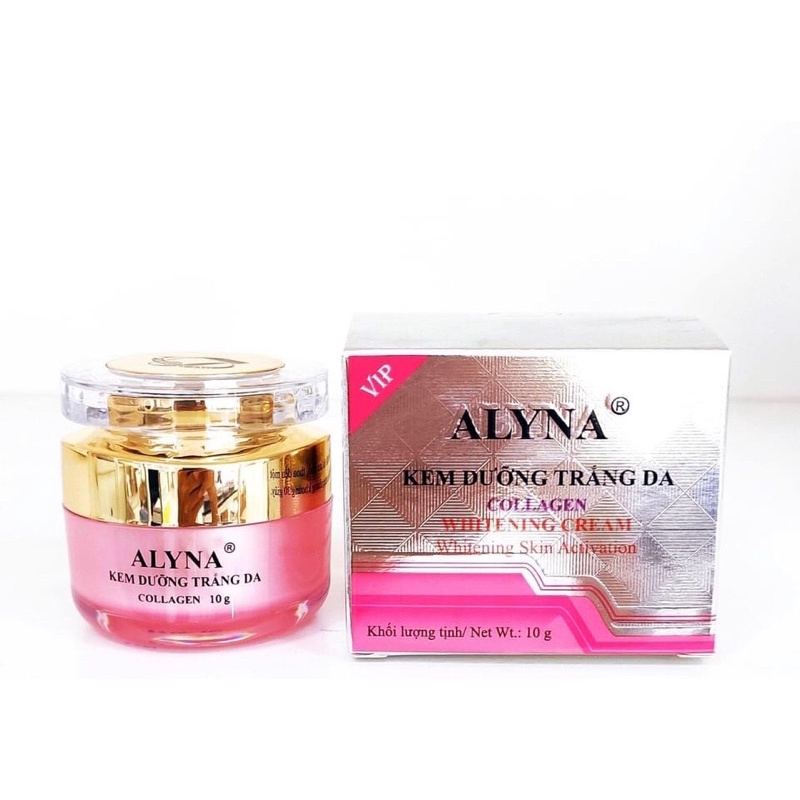Kem dưỡng trắng da Collagen Alyna 10g