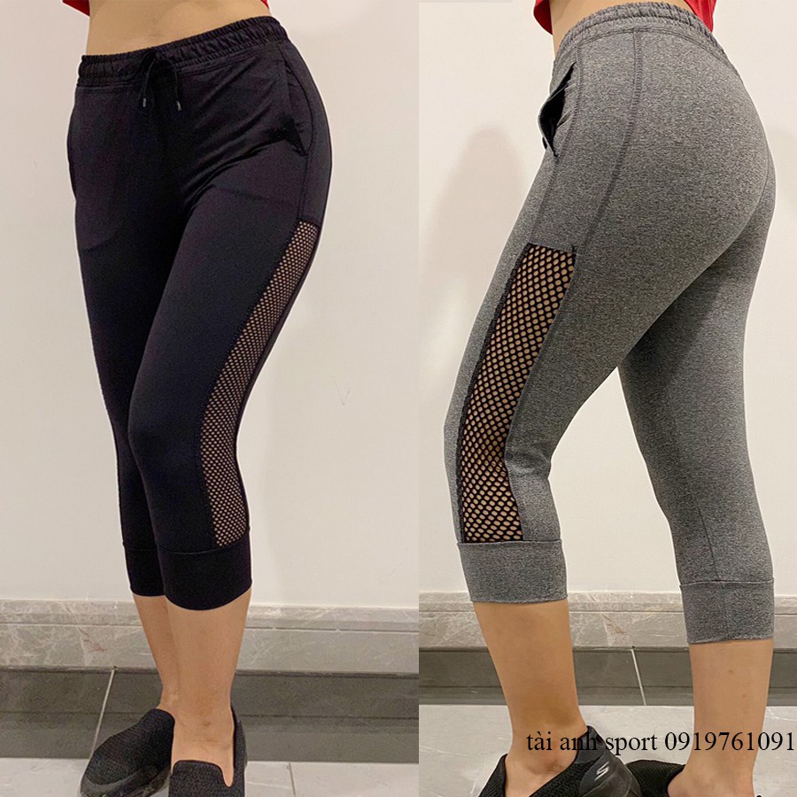 Quần Lửng Nữ ❤️ FREESHIP ❤️ Quần Jogger Lửng Nữ Tập Gym, Yoga