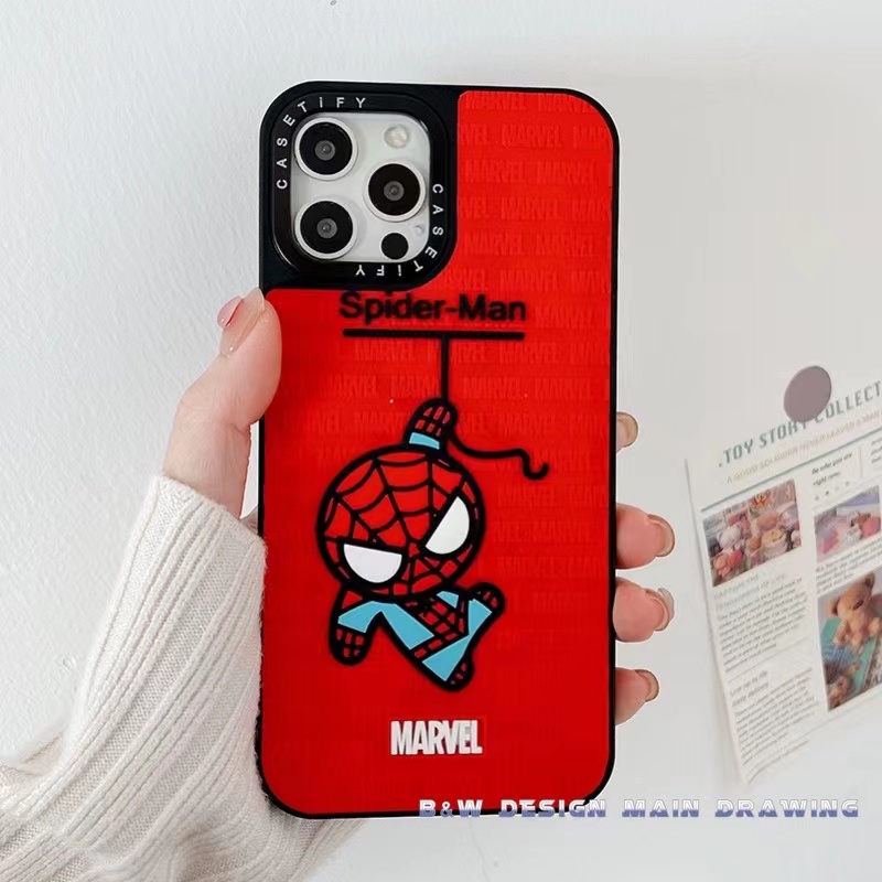 Ốp Điện Thoại Silicon Họa Tiết Siêu Anh Hùng Chống Sốc Cho iPhone 13 12 11 Pro MAX IX XS MAX XR i6 6s 7 8 Plus