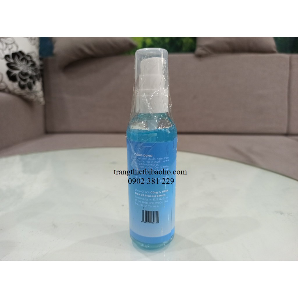 Gel Rửa Tay khô Princes Beauty Hand Sanitizer sạch 99,9% vi khuẩn