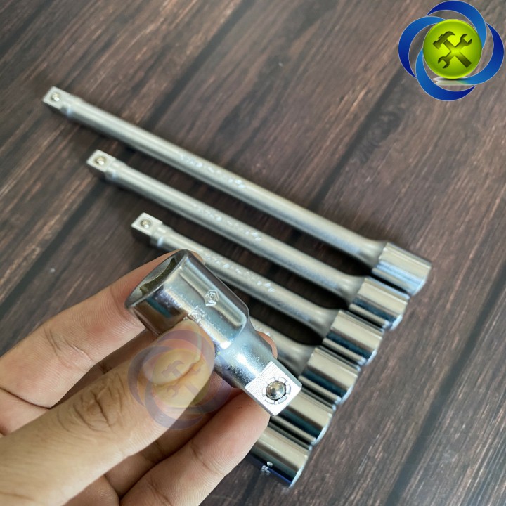 Bộ 7 đầu nối dài 1/2 Kingtony 4251 dài 50mm-250mm đầu vuông 12.7mm