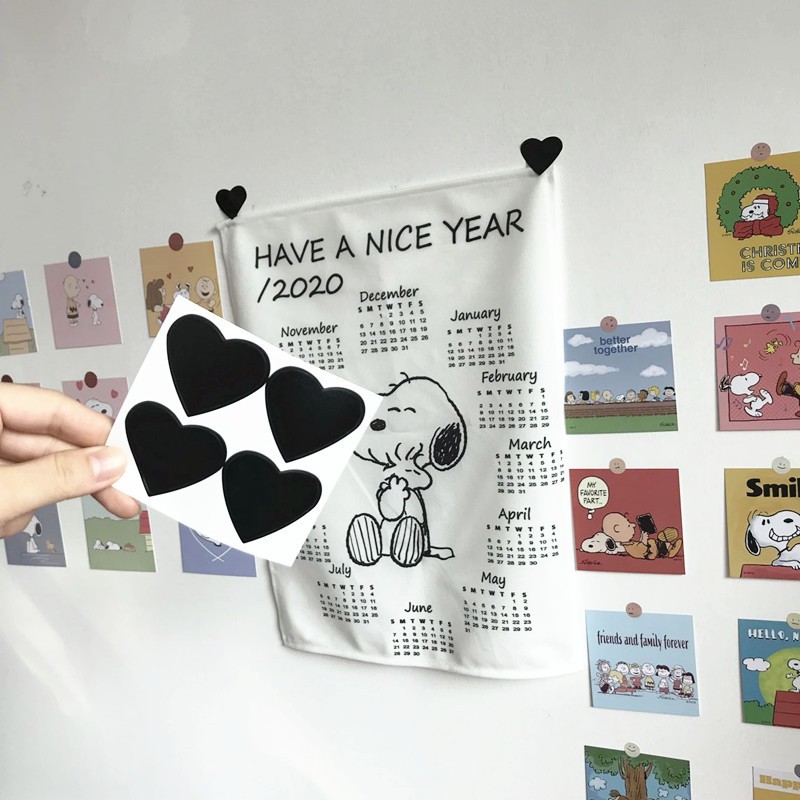 Miếng dán hình trái tim trang trí đa dụng