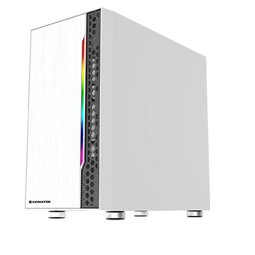 Vỏ Máy Tính Case PC Xigmatek Gemini Mid Tower Đen/Trắng Có Led RGB